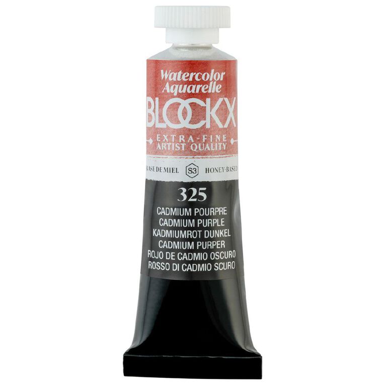 BLOCKX Watercolour Tube 15ml S3 325 Cadmium Purple Purple