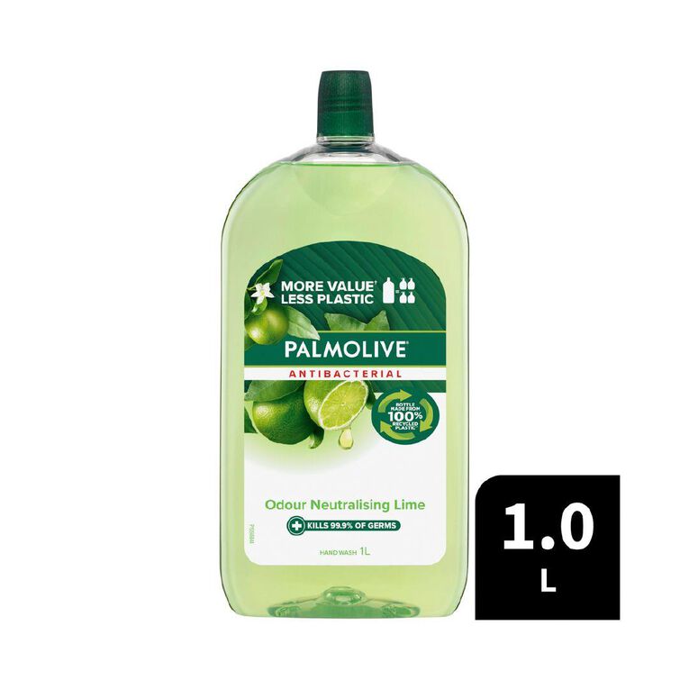 Palmolive Antibacterial Liquid Lime Hand Wash Refill 1L