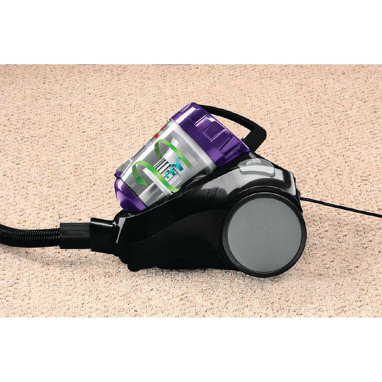 Bissell CleanView Canister Multi-Cyclonic Turbo Vacuum Purple/Black