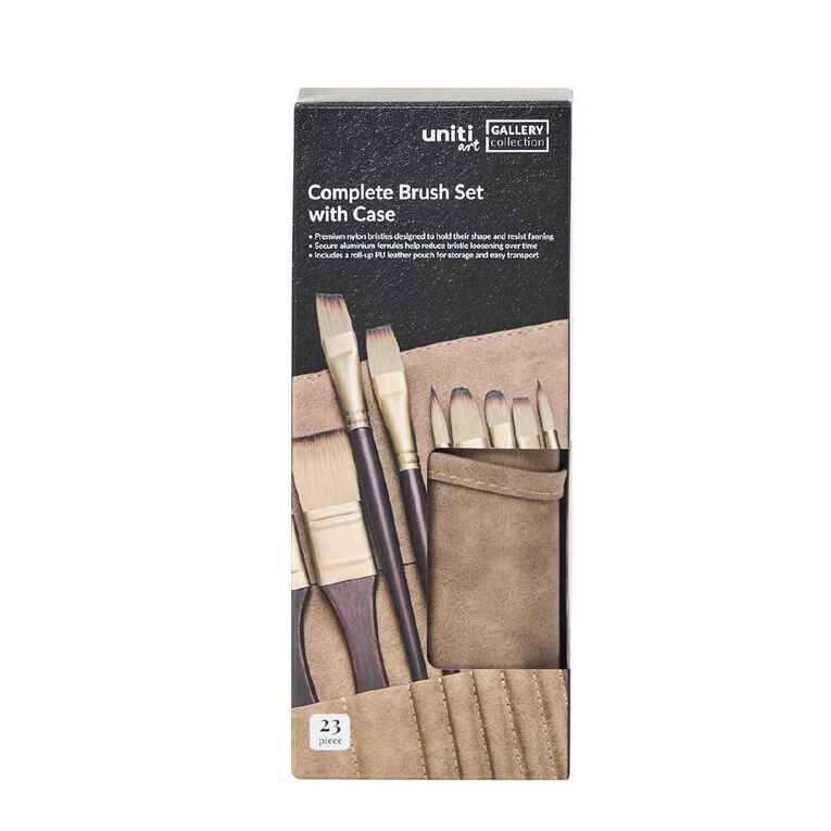 Uniti Gallery Complete Brush Set with Case
