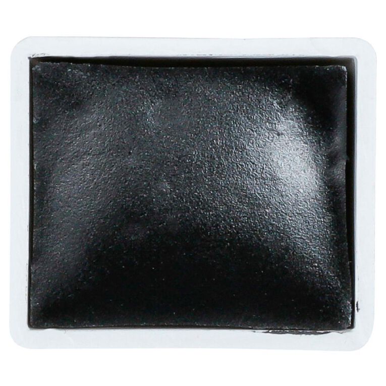 BLOCKX Watercolour Half Pan S1 171 Ivory Black Black