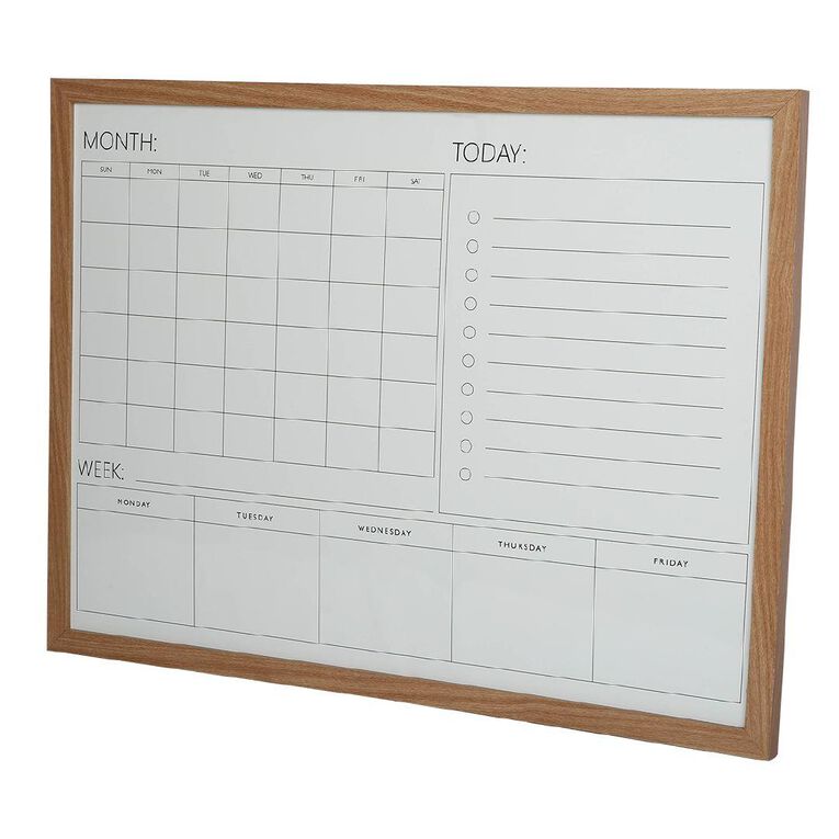 WS Whiteboard Month & Week Planner