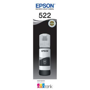 Epson Ink T522 Black 65ml 4500 Pages