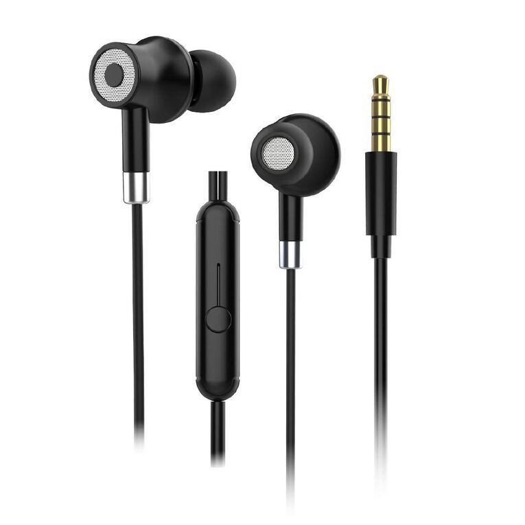 Veon In Ear Earphones with Microphone VNA19BLK Black