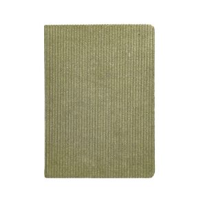 Uniti Stationery Corduroy Notebook A5 Green