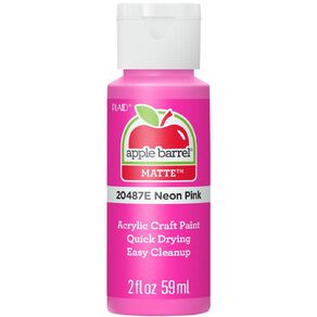 Apple Barrel Acrylic Neon Pink 60ml