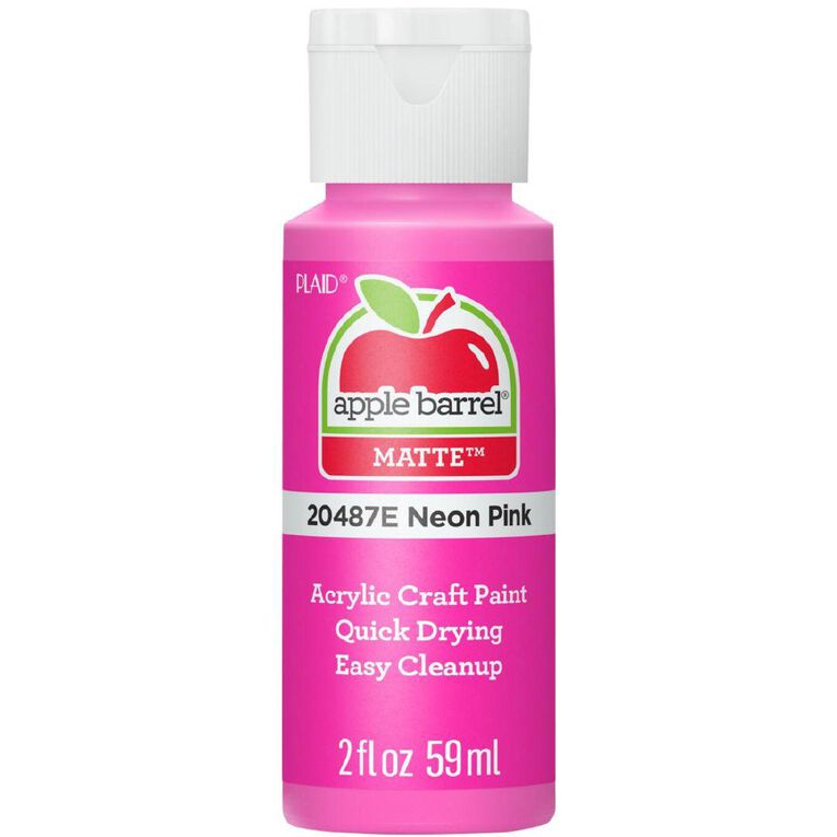 Apple Barrel Acrylic Neon Pink 60ml