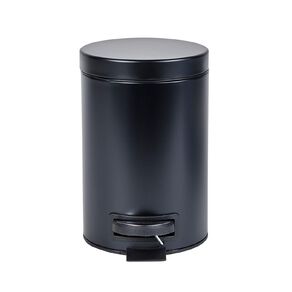 Living & Co Pedal Bin Black 3L