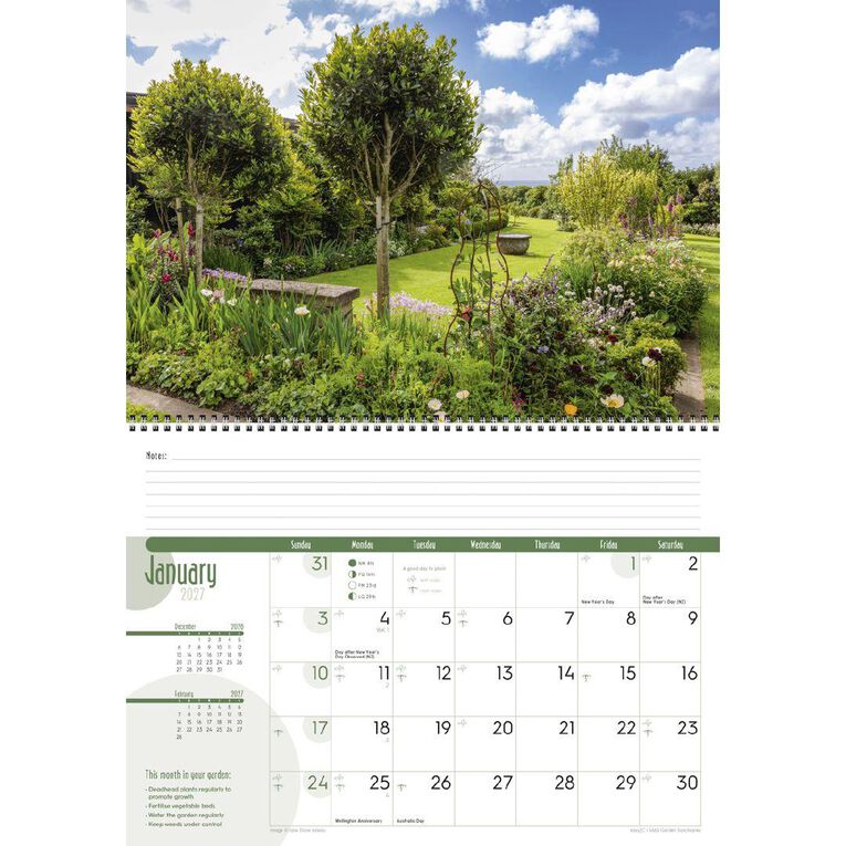 Easy2C 2027 Garden Sanctuary Calendar