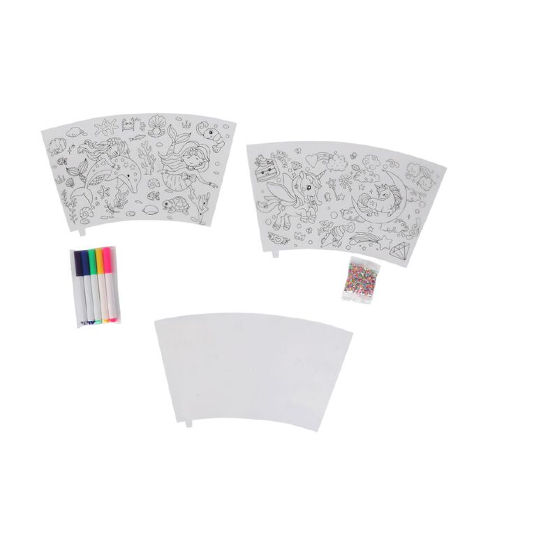 Uniti Craft Kids DIY Cup Kit Mythical Creatures
