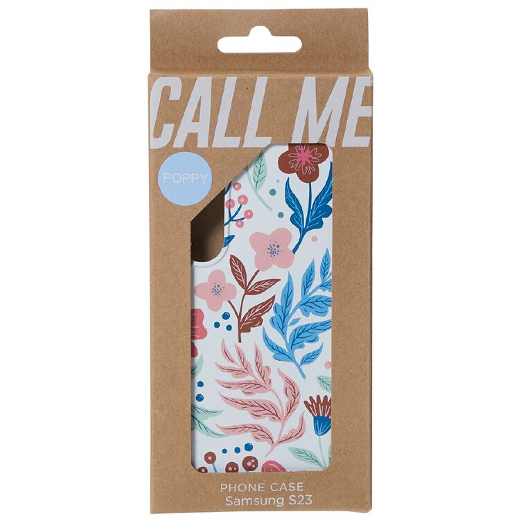 Poppy Poppy S23 Case Flowers