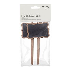 Uniti Mini Chalkboard Tabletop Sign Planter Stick 3.25in x 6in