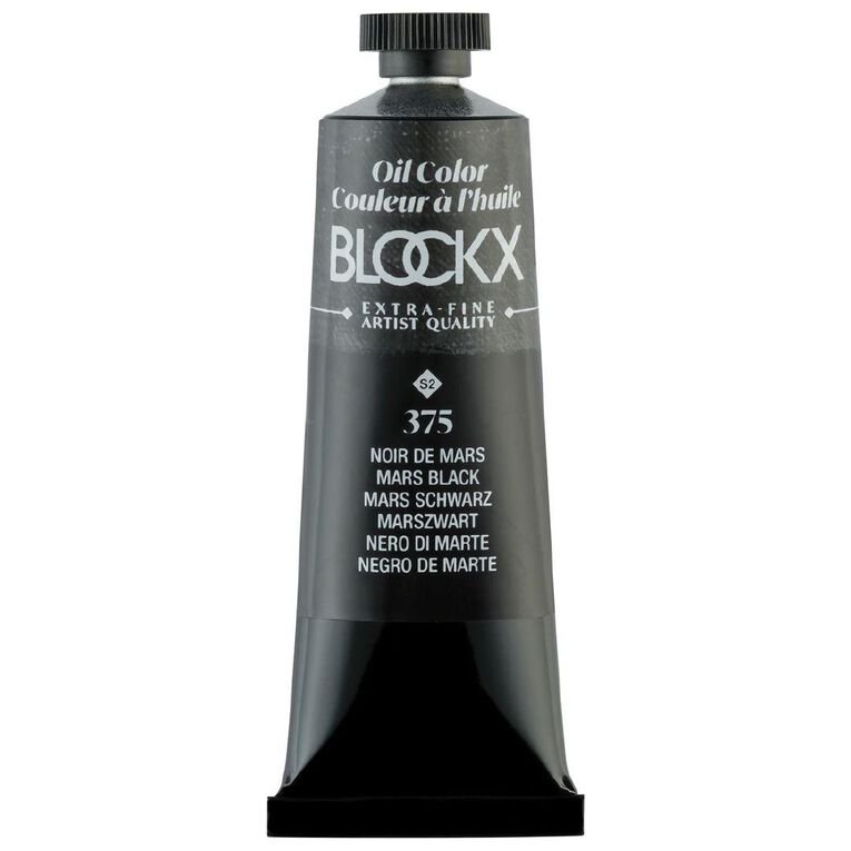 BLOCKX Oil Tube 35ml S2 375 Mars Black Black