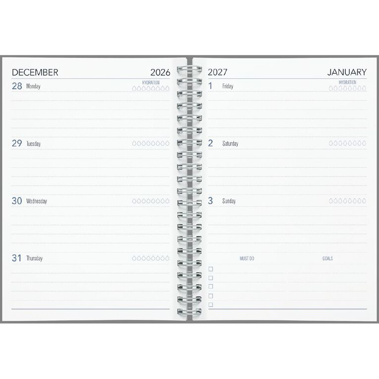 Collins 2027 Diary A53 Wiro Iconic NZ