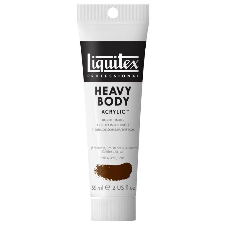 Liquitex Heavy Body Acrylic 59ml Burnt Umber