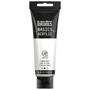 Liquitex Basics Acrylic 118ml Titanium White