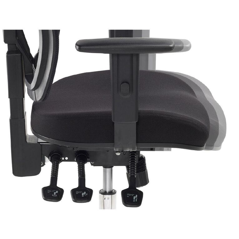 Jasper J Enduro Deluxe Heavy Duty Commercial Office Chair Black