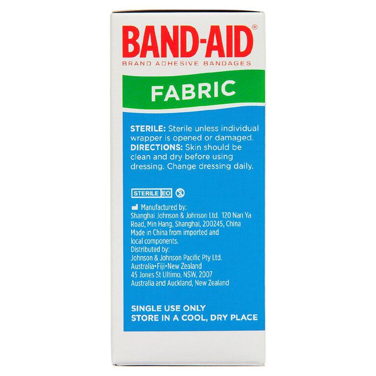 Band Aid Fabric Plasters 50 Pack