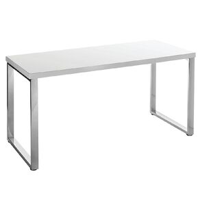 Jasper J Loop Desk Gloss White