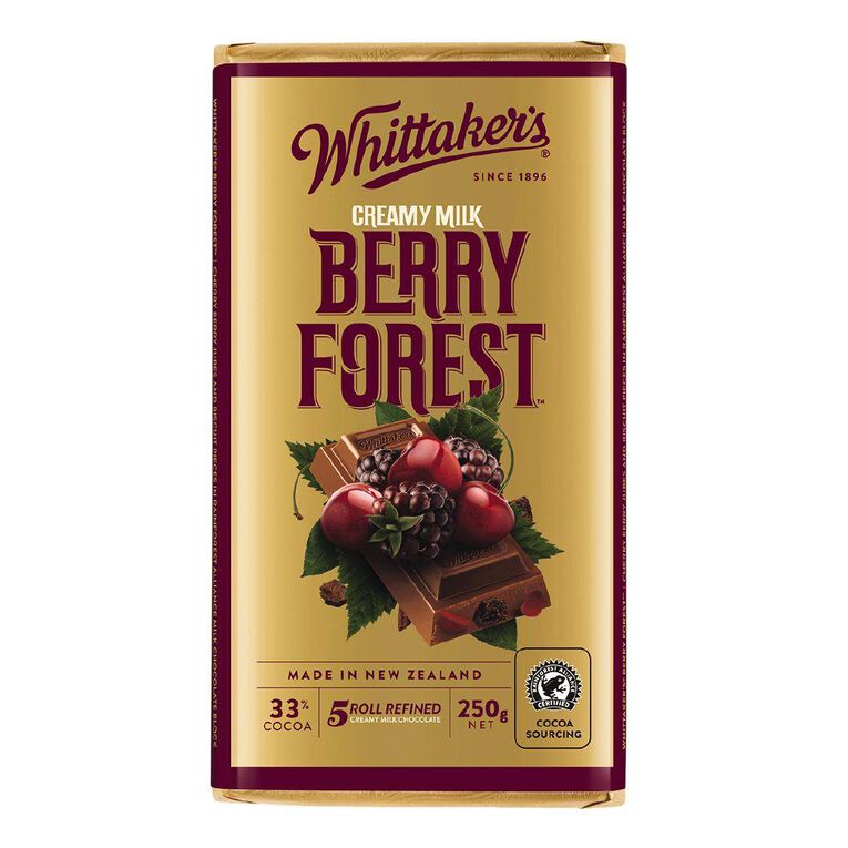 Whittaker's Berry Forest Block 250g