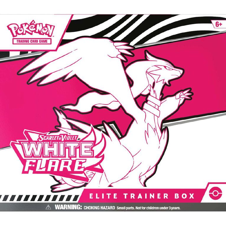 Pokemon S&V 10.5 White Flare Elite Trainer Box LIMIT 2 PER CUSTOMER