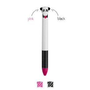 Legami 2 Colour Ballpoint Pen Panda