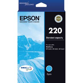 Epson Ink 220 Cyan 165 Pages