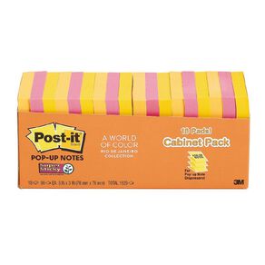 Post-It R330-18SSAU-CP Pop Up Rio De Janeiro Multi-Coloured
