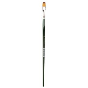 DAS Long Handle Synthetic Flat #10 Gold