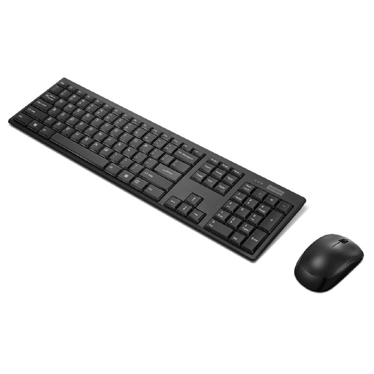Lenovo 100 Wireless Combo Keyboard And Mouse Black