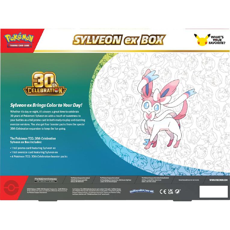 Pokemon 30th Celebration ex Box - 1 PER CUSTOMER
