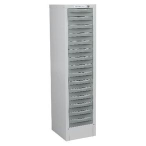 Precision Multi 15 Drawer Silver Grey
