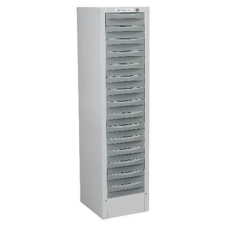 Precision Multi 15 Drawer Silver Grey