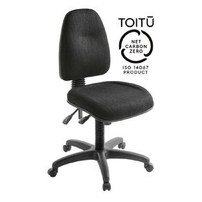 Eden Spectrum Deluxe 3 Lever Highback Ergonomic Chair Ebony