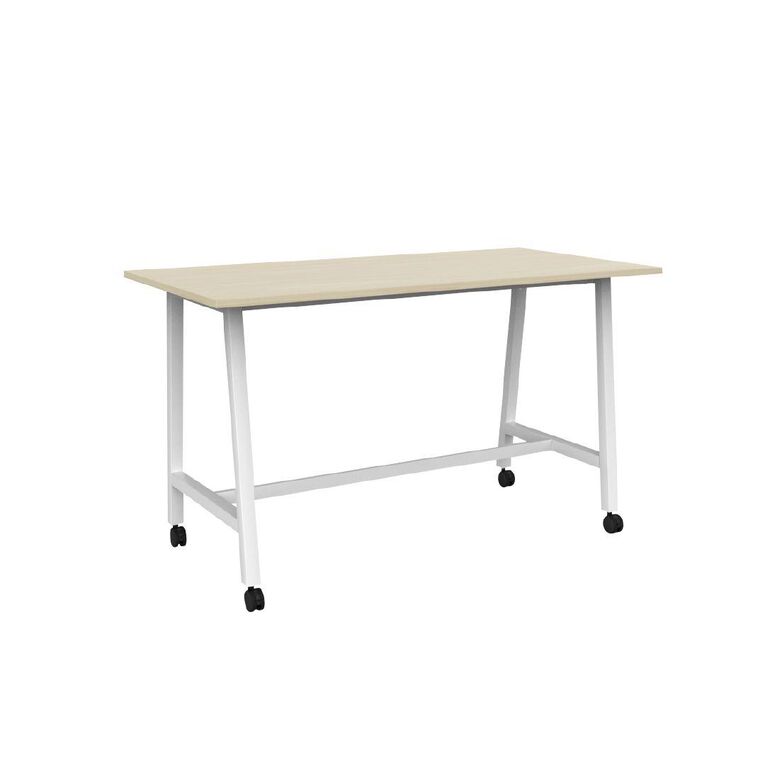 Knights Cubit Bar Leaner Castor 18 x 9 Nordic Maple Top