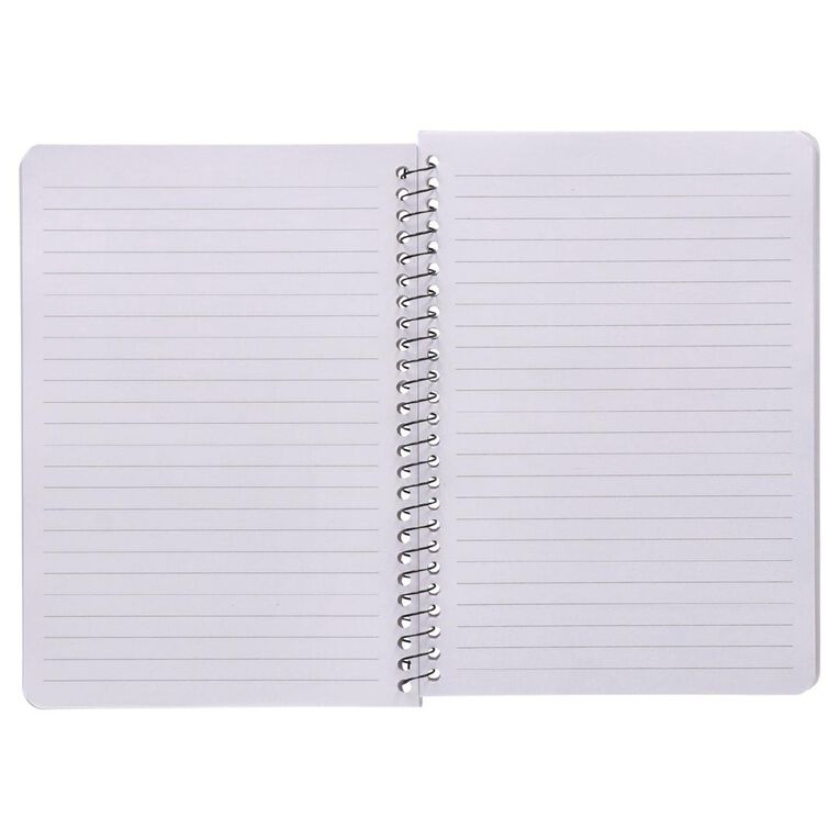 Uniti Stationery Marble Black A5 Notebook
