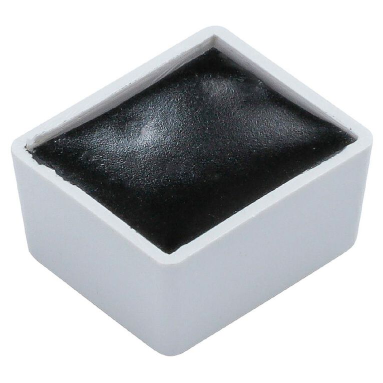 BLOCKX Watercolour Half Pan S1 171 Ivory Black Black