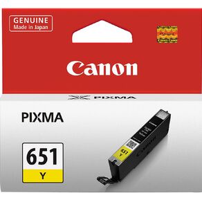 Canon Ink CLI651 Yellow 330 Pages