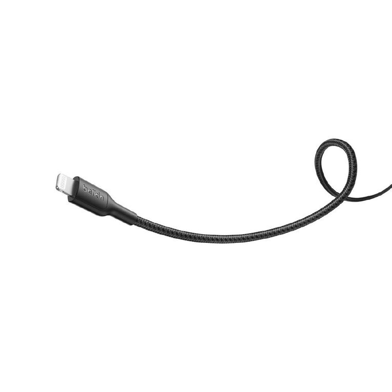 Belkin BoostCharge Pro USB-C Braided Cable Lightning Connector 2m Black