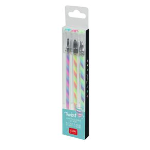 Legami Set of 3 Multicoloured Pens Twist