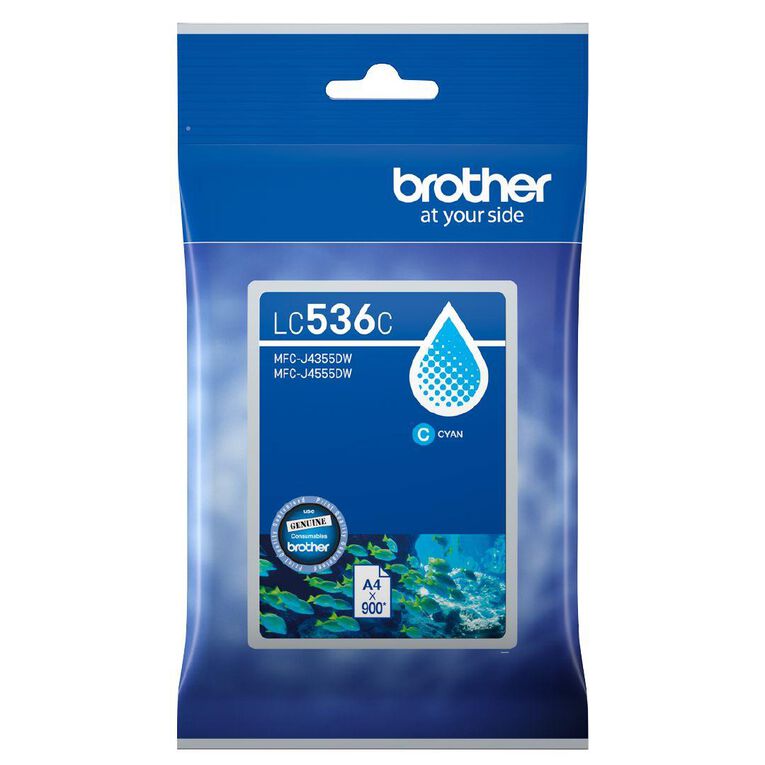 Brother LC536 900 Pages Cyan