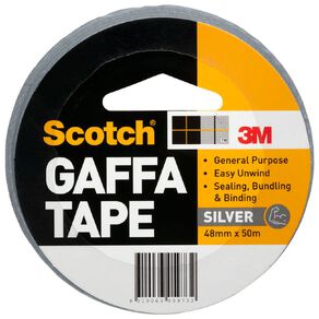 Scotch Gaffa Tape 48mm x 50m Silver
