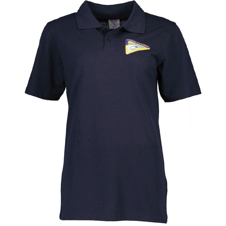 Schooltex Waikawa Bay Short Sleeve Polo with Screen Print