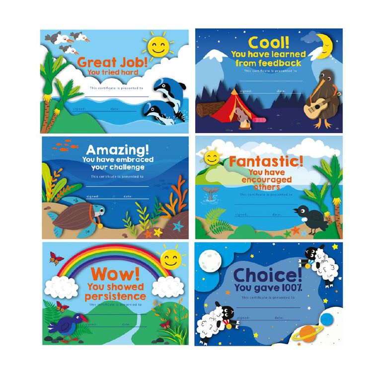 Learning Toolbox Reward Certificates Sheep 30 Pieces A5