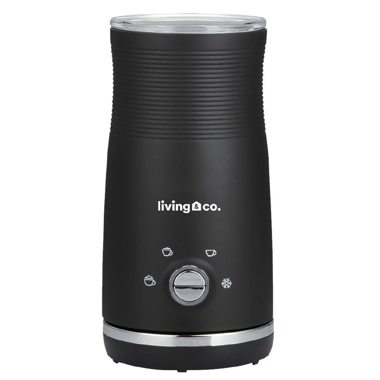 Living & Co Milk Frother Black