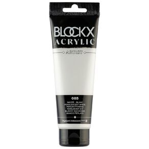 BLOCKX Acrylic Tube Pearlescent White 120ml