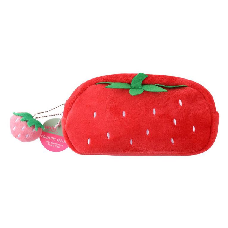 Uniti Kids Country Calling Strawberry Pencil Case