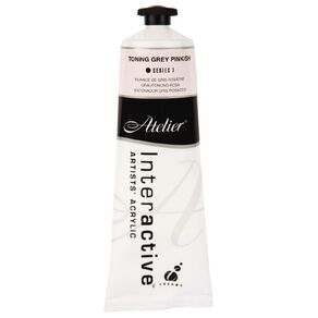 Atelier S1 Acrylic Paint Toning Grey Pinkish 80ml
