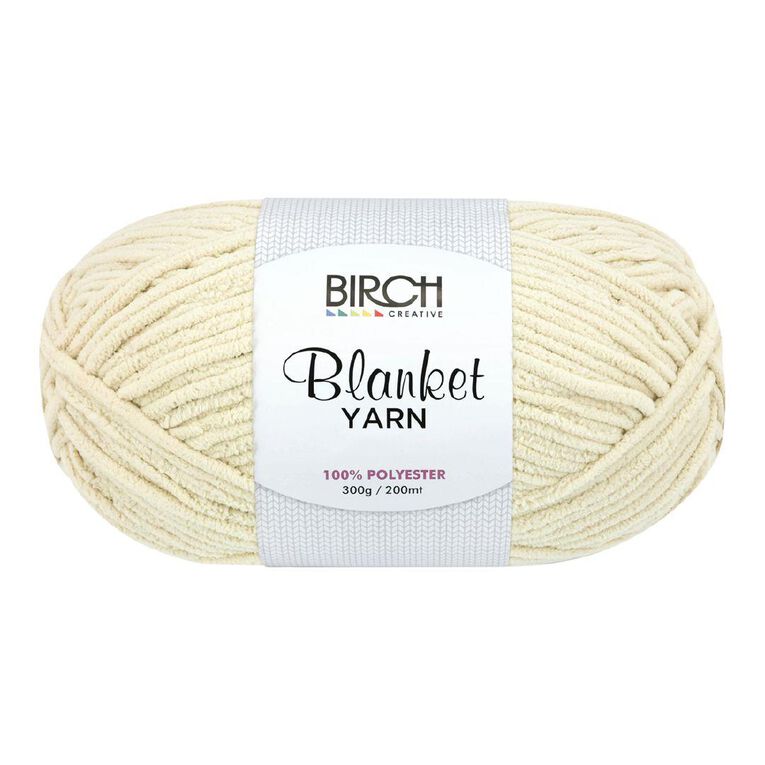 Birch Blanket Yarn 100% Polyester 300G Beige