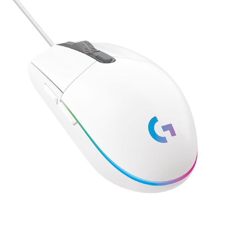 Logitech G203 Lightsync Gaming Mouse White
